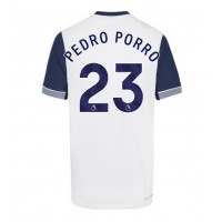 Camiseta Tottenham Hotspur Pedro Porro #23 Primera Equipación Replica 2024-25 mangas cortas